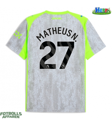 Manchester City Matheus Nunes #27 Tredje Tröja 2025-26 Kortärmad